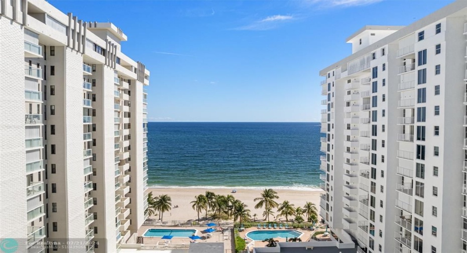 COMPLETELY REMODELED 2 BEDROOM/2 BATHROOM UNIT! INCREDIBLE VIEWS OVERLOOKING THE BEACH AND THE POOL. OCEANFRONT CONDO DIRECTLY ON THE SAND! MODERN KITCHEN FEATURES STAINLESS STEEL APPLIANCES AND QUARTZ COUNTERTOPS. BEAUTIFUL FLOORING THROUGHOUT THE UNIT. HIGH IMPACT WINDOWS AND SLIDERS. SPACIOUS MASTER BEDROOM WITH WALK-IN CLOSET, PLENTY OF CLOSET SPACE. 1 ASSIGNED GARAGE PARKING SPACE COMES WITH THE UNIT, PLENTY OF GUEST PARKING AVAILABLE. WALKING DUSTANCE TO THE NEW POMPANO BEACH PIER AND ATTRACTIONS!!