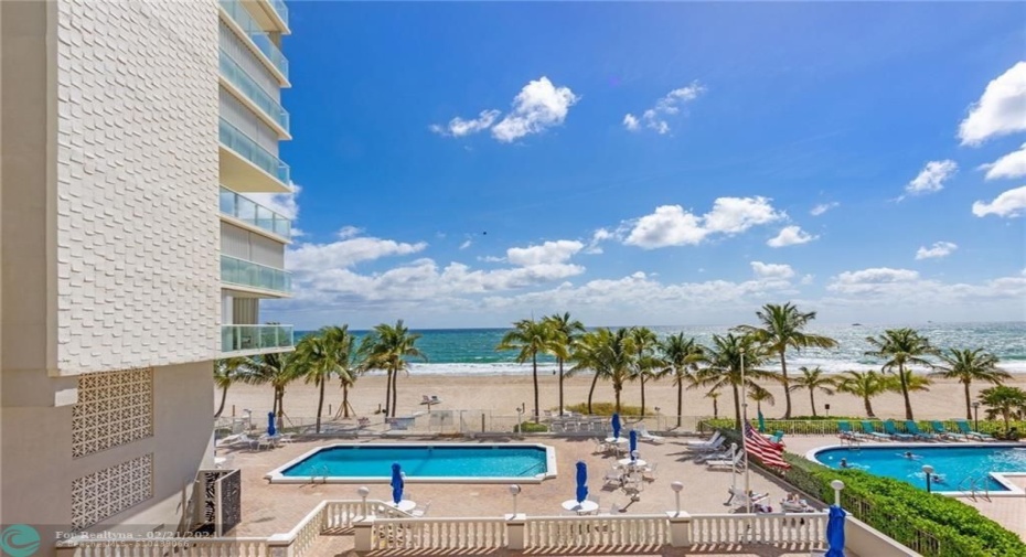 COMPLETELY REMODELED 2 BEDROOM/2 BATHROOM UNIT! INCREDIBLE VIEWS OVERLOOKING THE BEACH AND THE POOL. OCEANFRONT CONDO DIRECTLY ON THE SAND! MODERN KITCHEN FEATURES STAINLESS STEEL APPLIANCES AND QUARTZ COUNTERTOPS. BEAUTIFUL FLOORING THROUGHOUT THE UNIT. HIGH IMPACT WINDOWS AND SLIDERS. SPACIOUS MASTER BEDROOM WITH WALK-IN CLOSET, PLENTY OF CLOSET SPACE. 1 ASSIGNED GARAGE PARKING SPACE COMES WITH THE UNIT, PLENTY OF GUEST PARKING AVAILABLE. WALKING DUSTANCE TO THE NEW POMPANO BEACH PIER AND ATTRACTIONS!!