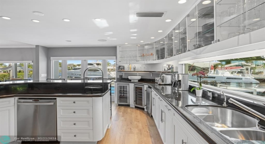 Kitchen with plenty of storage and cabinets