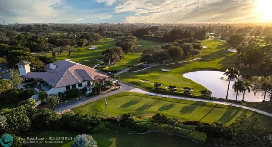 Several nearby golf courses