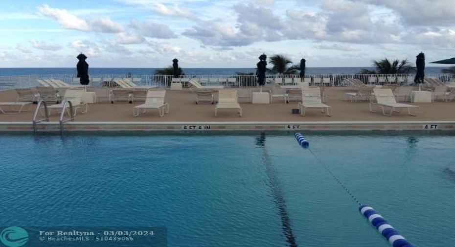 North side pool