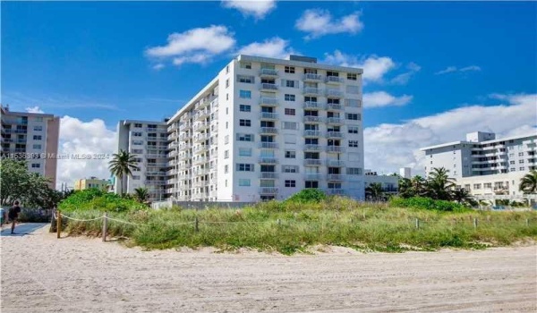Directly on the beach