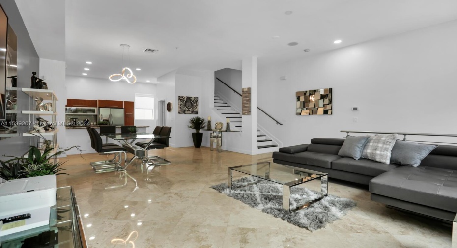 Living-Dining Room - 2nd floor