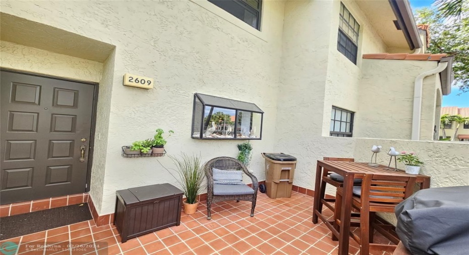 FRONT PATIO