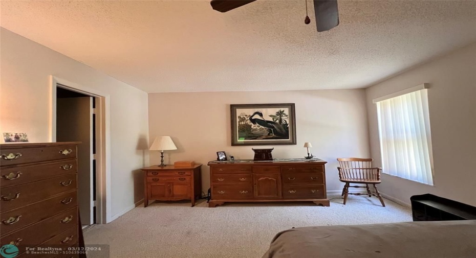 1st bed from entry