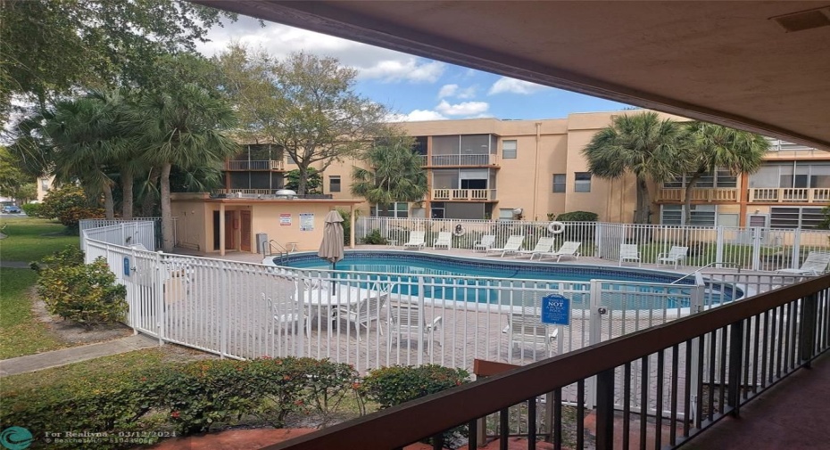 Pool from Clubhouse