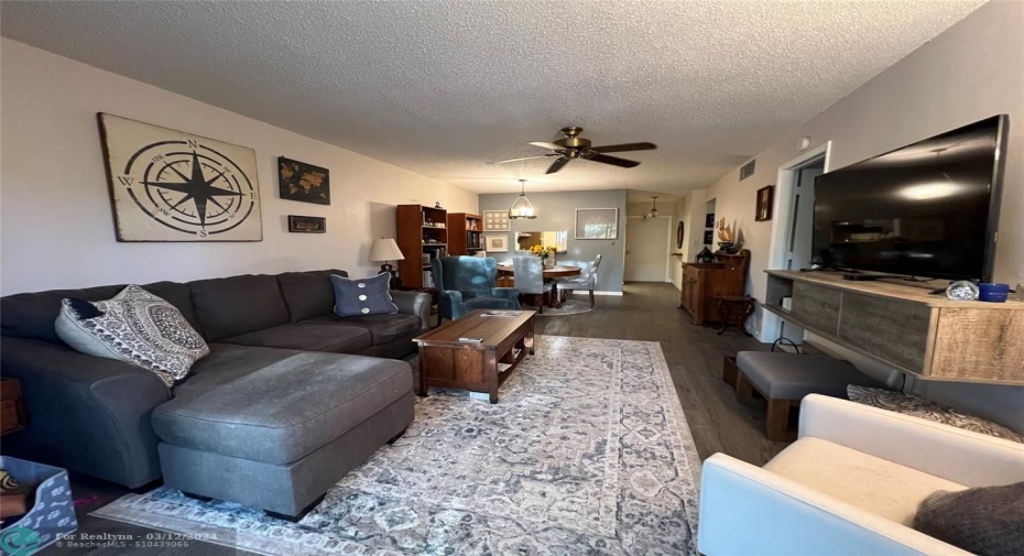 Living area from Entry