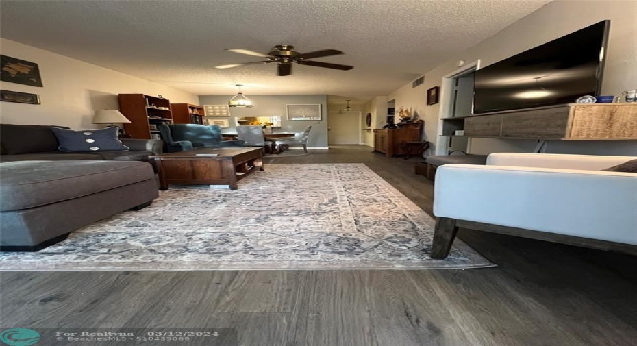 Living area toward Kitchen