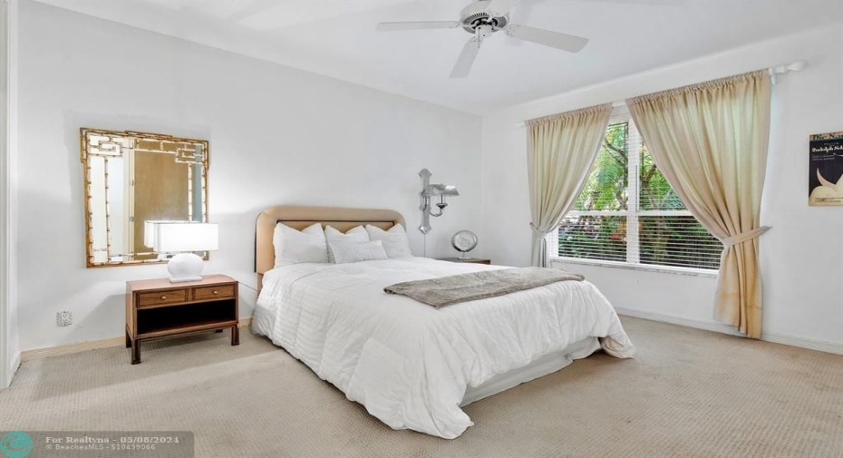 Another glorious bedroom that has it's own bathroom!