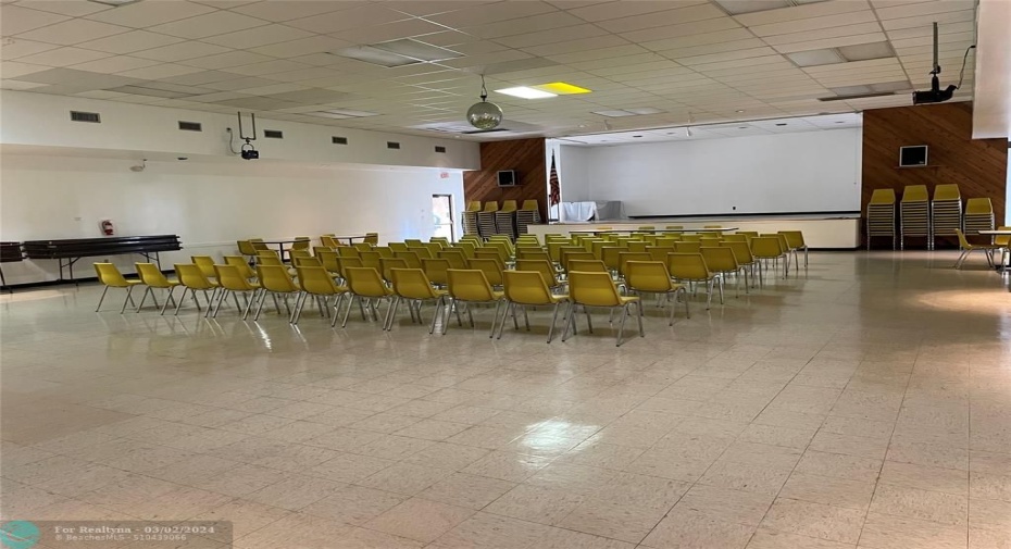 Ball room and meeting room