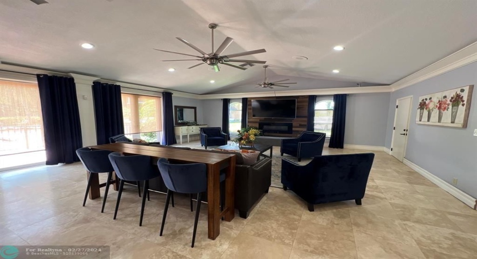 Resident media room