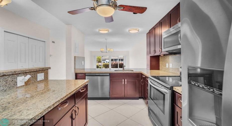 open concept kitchen