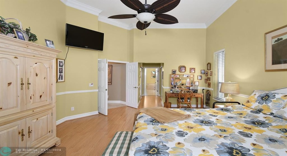 DOUBLE DOOR TO YOUR MAIN BEDROOM