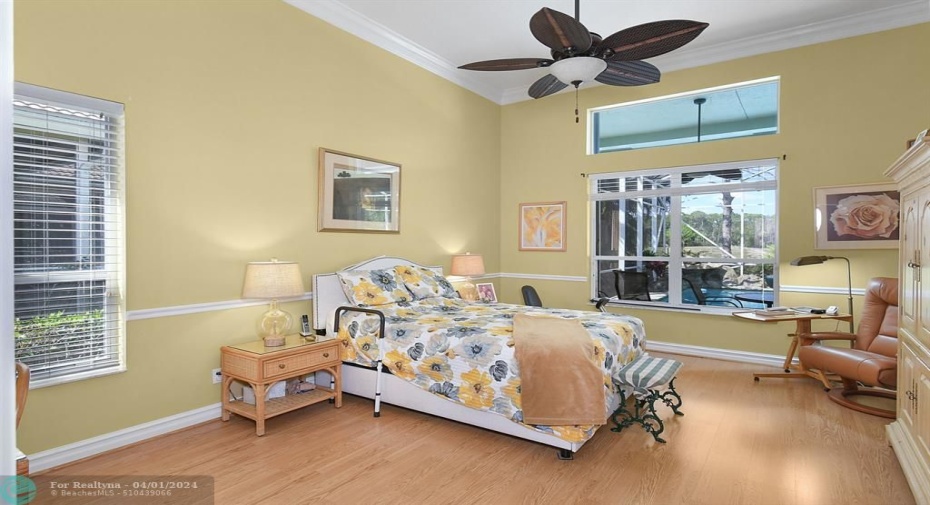 MAIN BEDROOM, PLENTY OF NATURAL LIGHTS