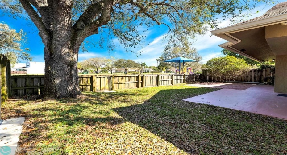 Community Park in your very own backyard . There are two access gates from your yard to the park !!!