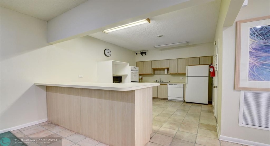 Kitchen in Clubhouse