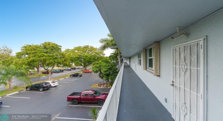 Entrance and Exit into Unit on 3rd Floor