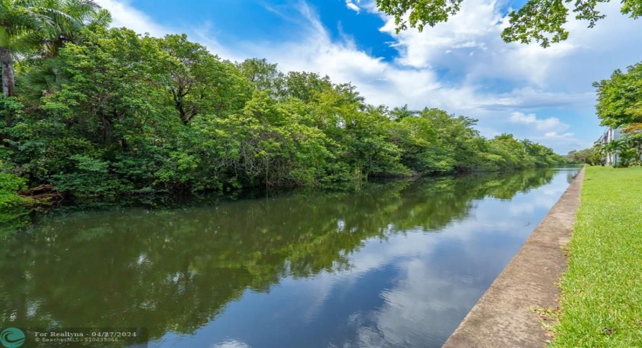Enjoy a walk alongside Royal Park's Canal!