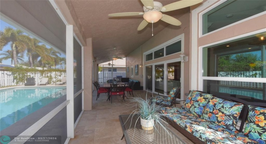 SCREEN ENCLOSED PATIO