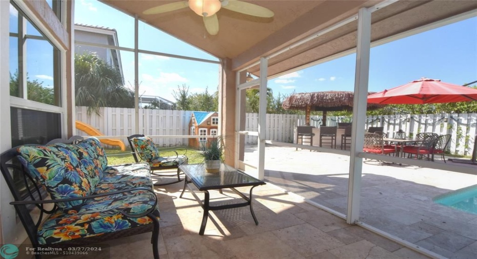 SCREEN ENCLOSED PATIO