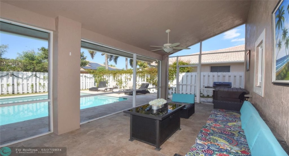 SCREEN ENCLOSED PATIO