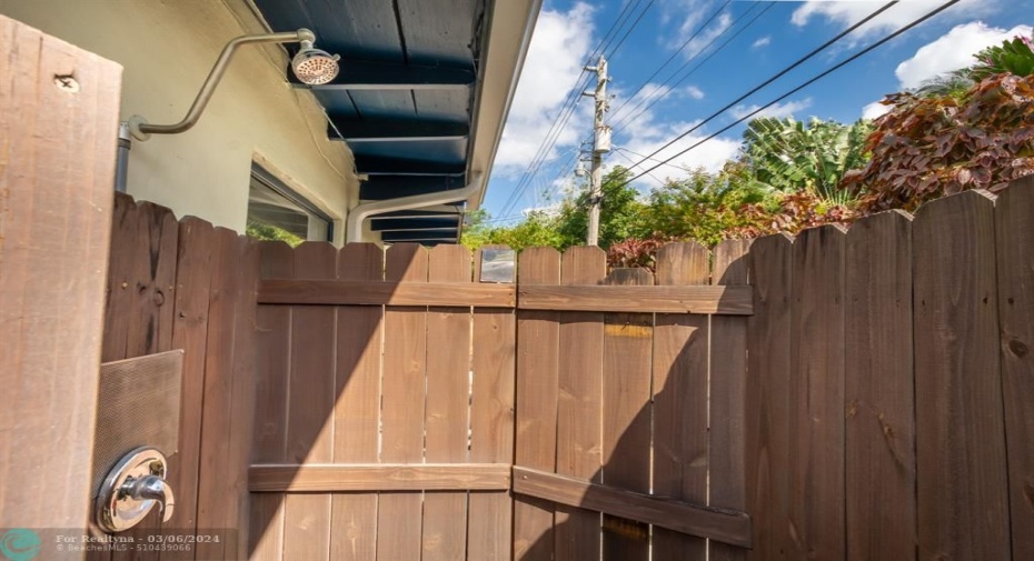 Outdoor Shower