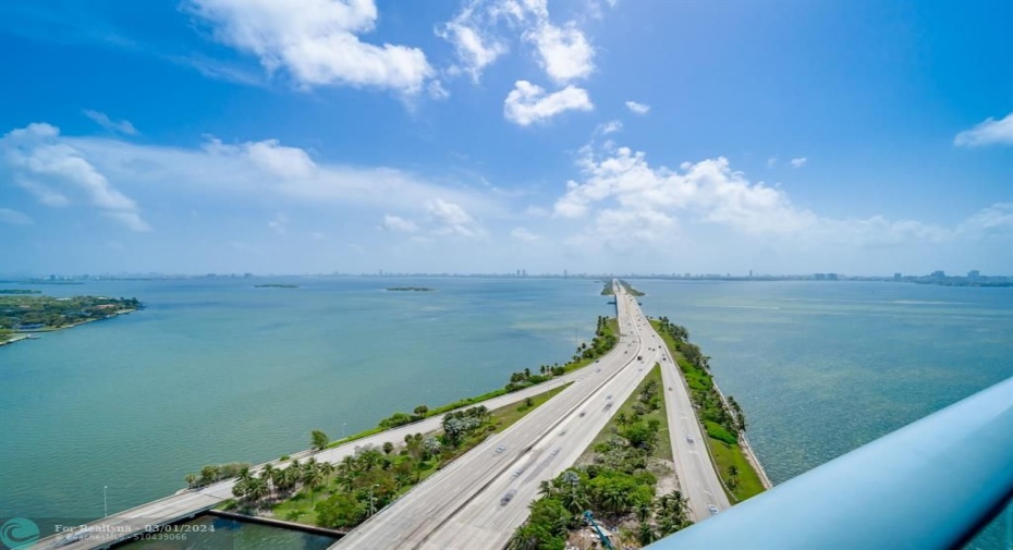 View from the balcony