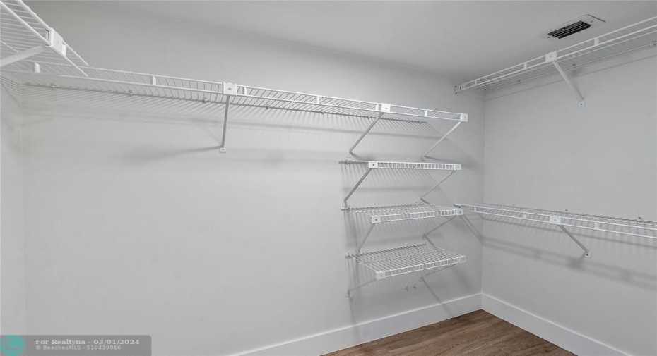 Primary Closet