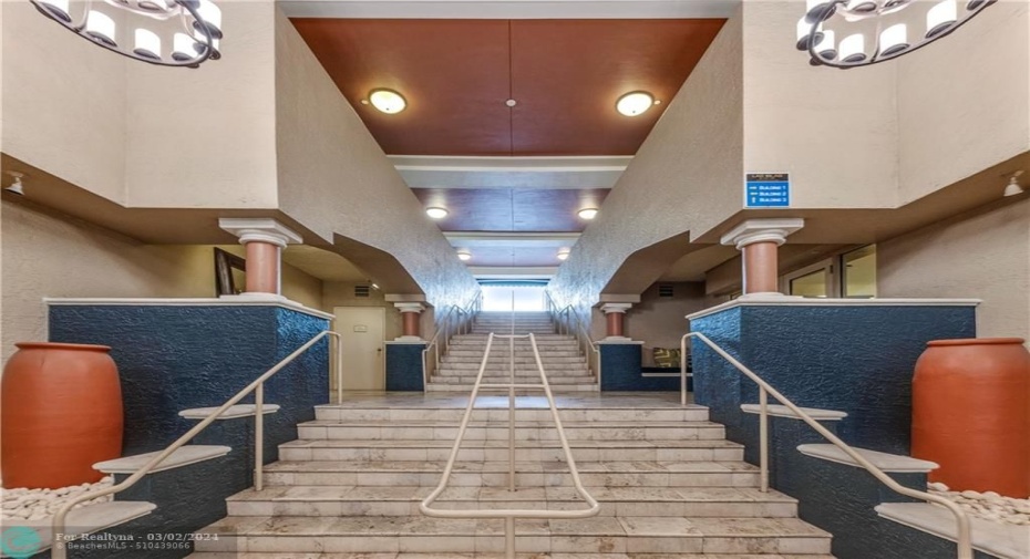 Entry lobby with inviting indoor outdoor vibe!