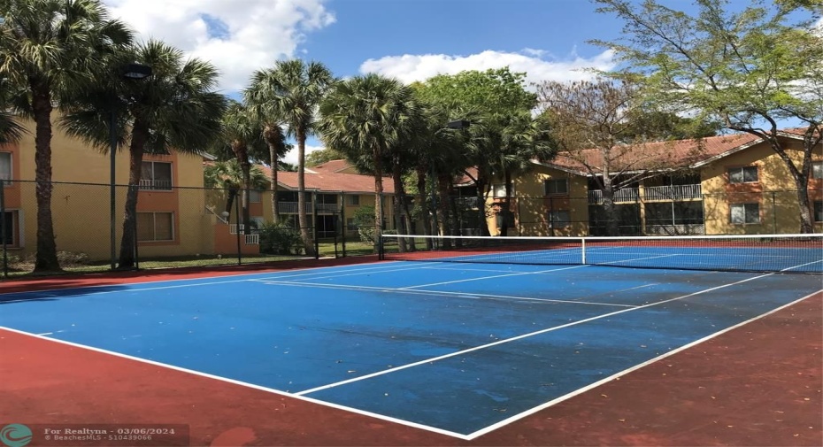 TENNIS COURT.