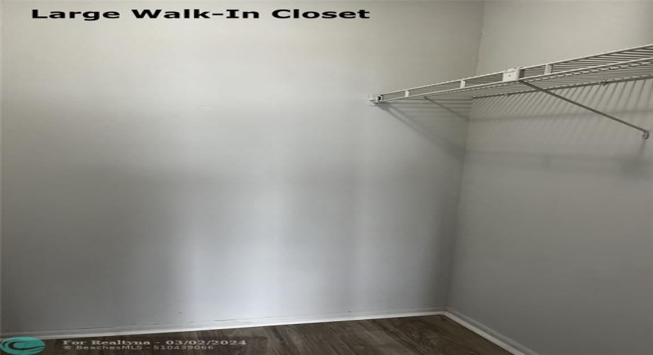 Primary Closet