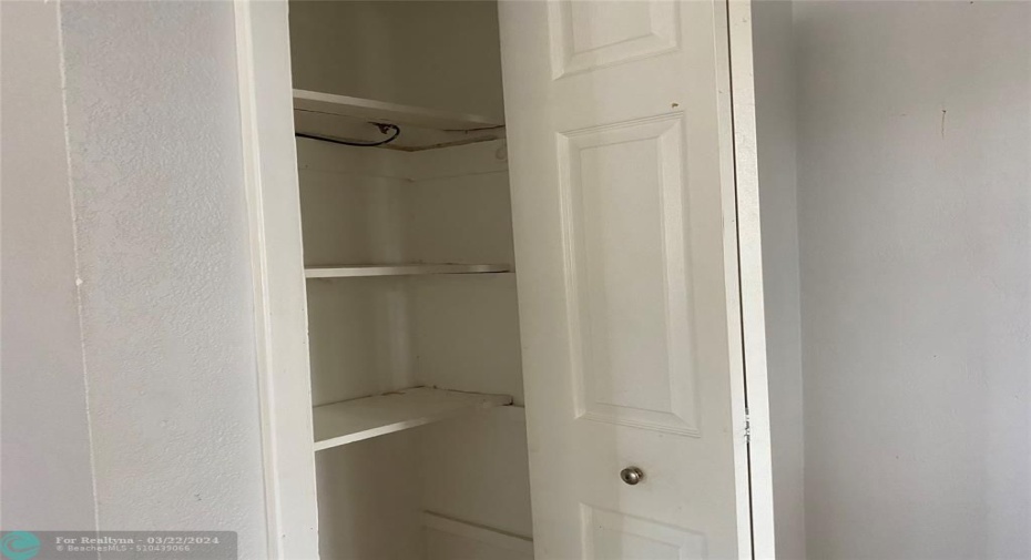 a great storage area