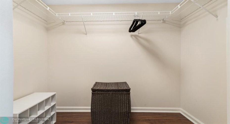Primary Closet