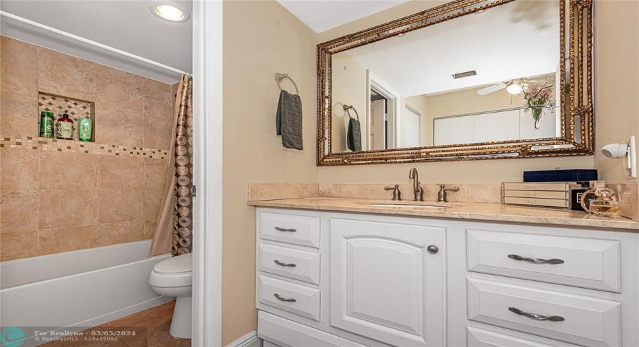 PART OF MASTER BATH PRIVATE VANITY