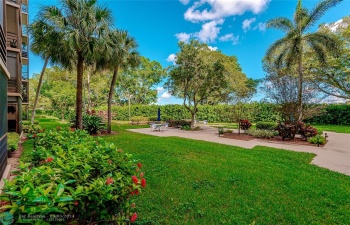 THIS LIKE YOUR OWN BACK YARD WALK OUT YOUR BALCONY DOOR TO JUST HAVE LUNCH OR VISIT WITH GUESTS NOT OTHER CONDO HAS THIS