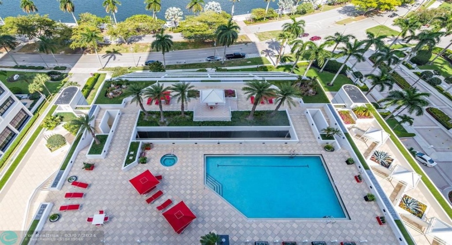 Pool deck