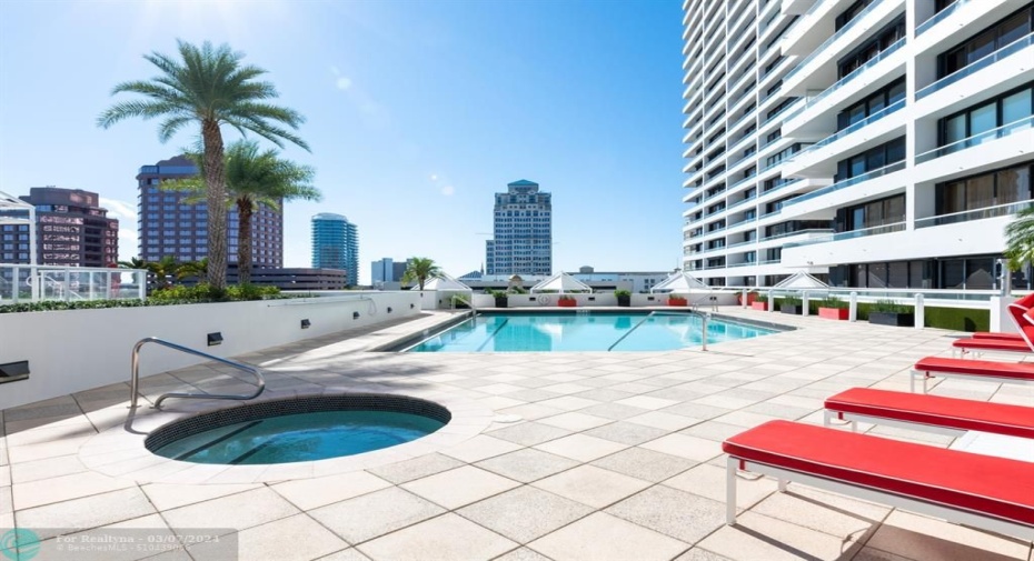 Pool deck