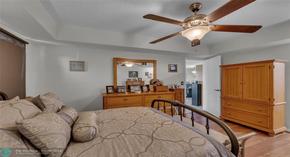 and ceiling fan