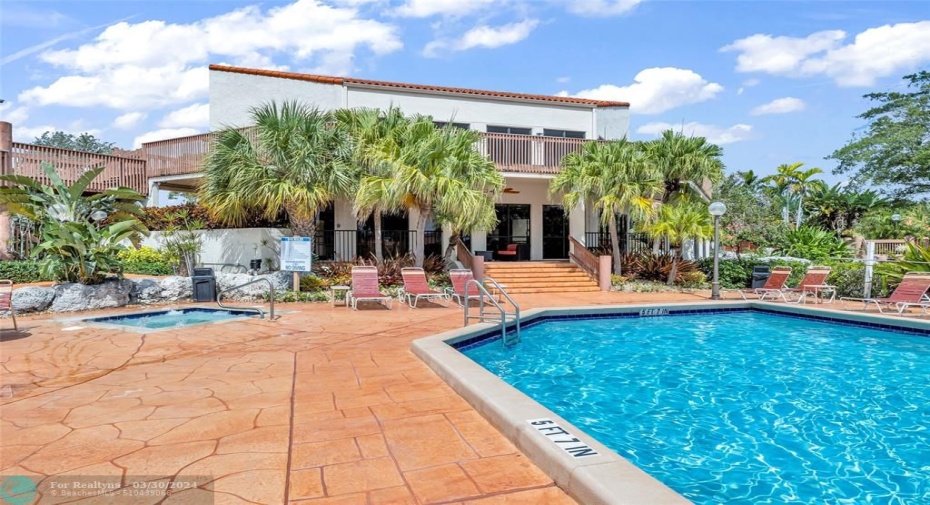 Pool and spa