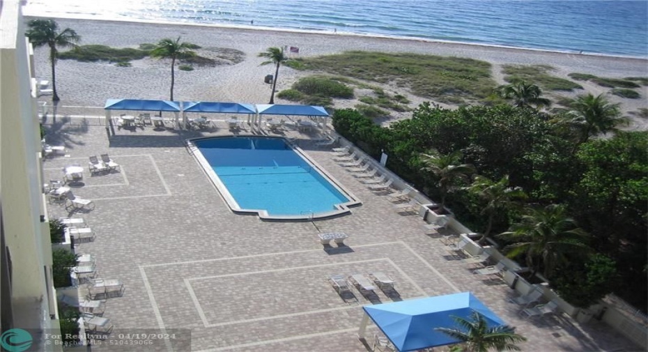 POOL ,VIEW FROM BALCONY