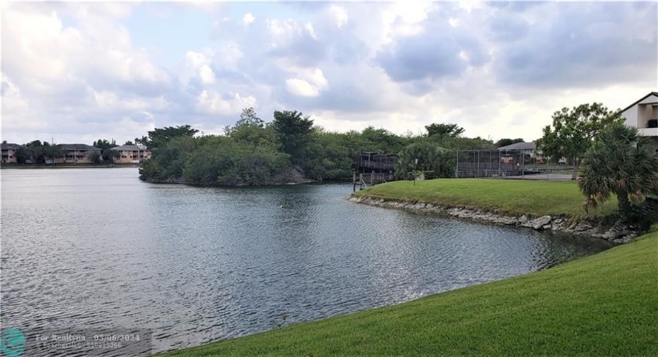 Amazing views all the time of the lake, island & nature