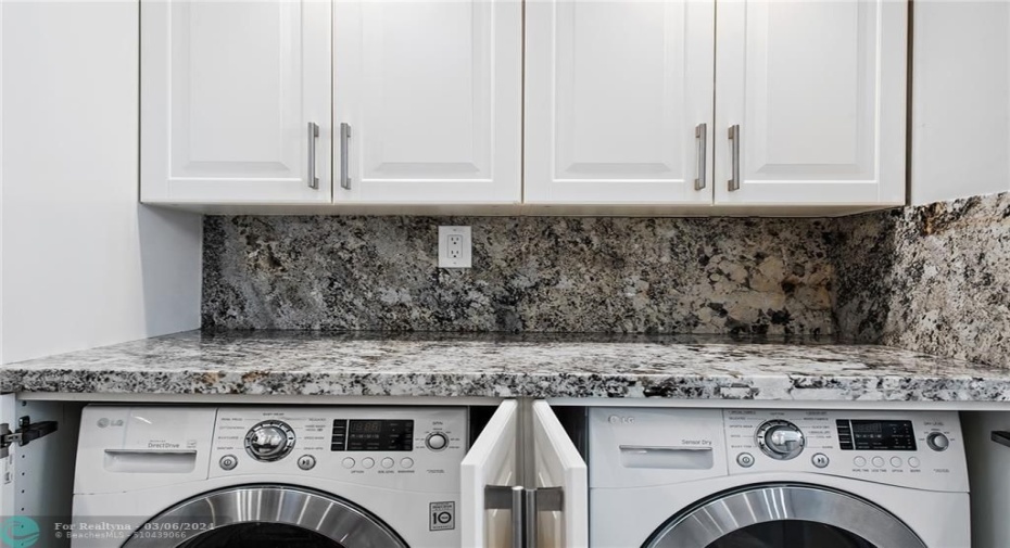Washer and dryer