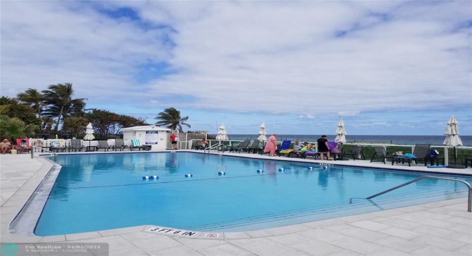 HEATED SALT WATER POOL