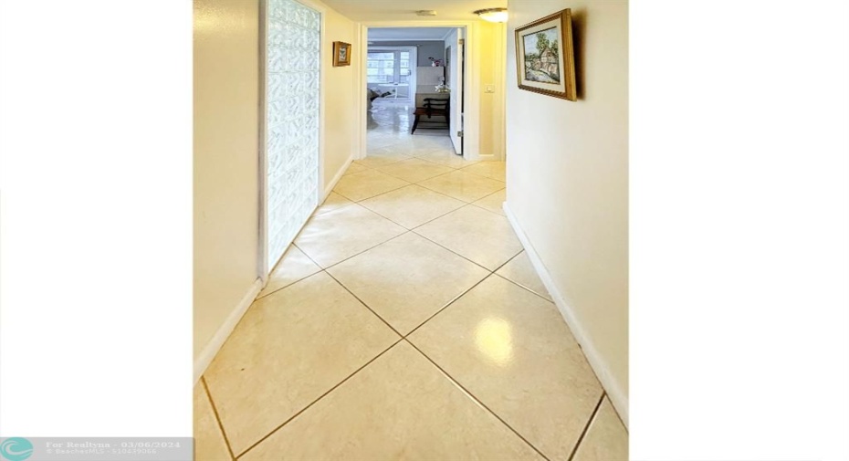 Hallway Leading to Bedrooms