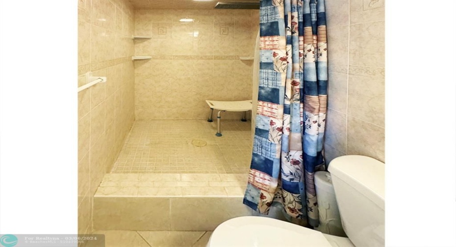 Shower Stall in Guest Bath.