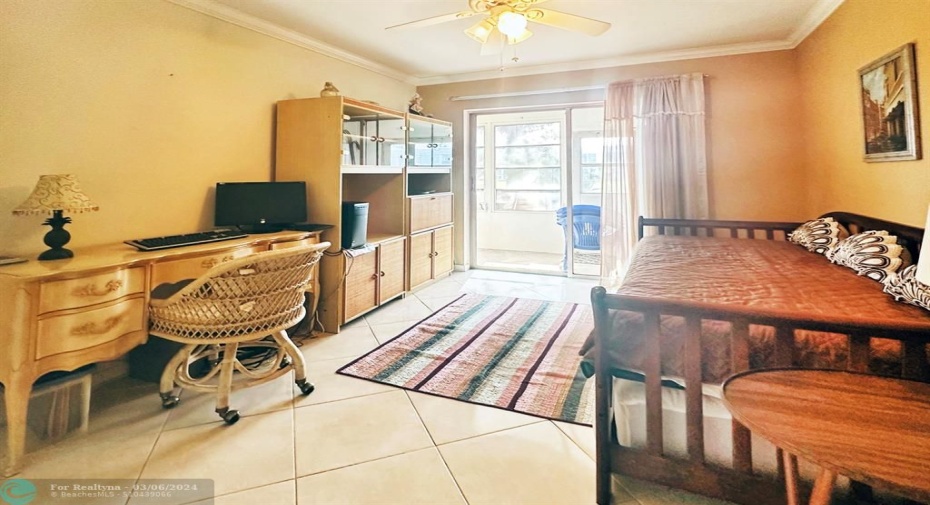 2nd Bedroom for Office/Den or Guests.