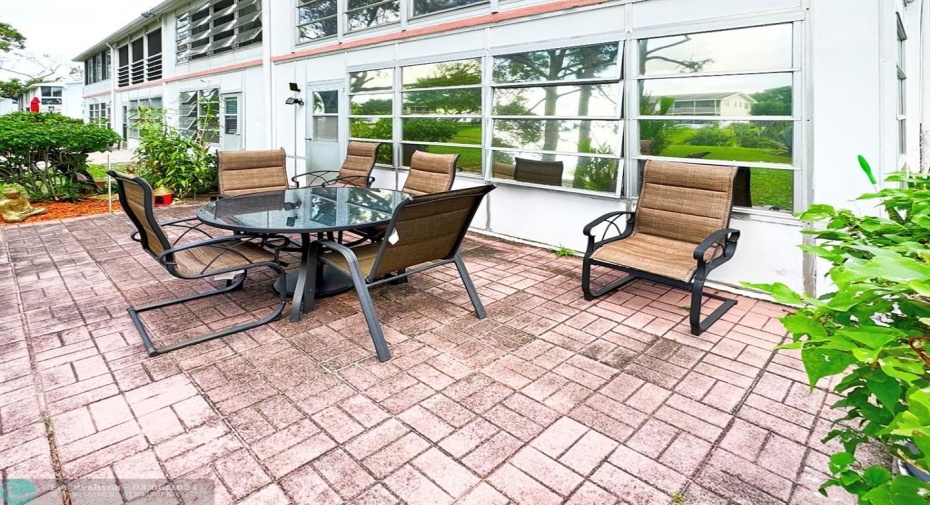 Building Allows Outside Patio.