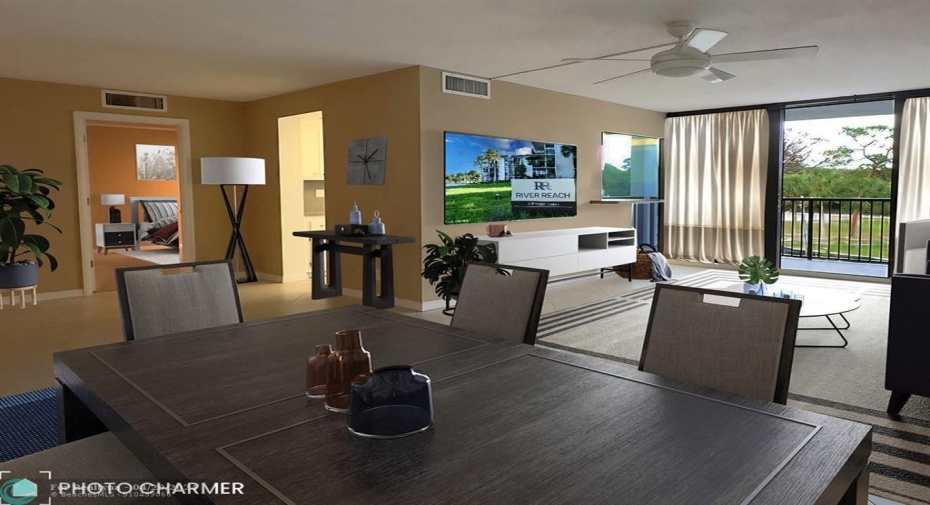 Living Room 2 - Virtually Staged