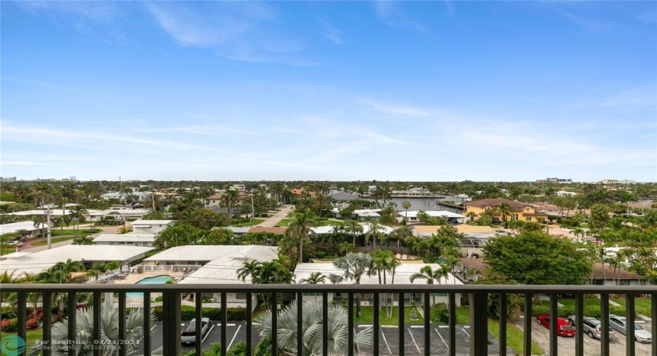Intracoastal View from walkway to Unit.
