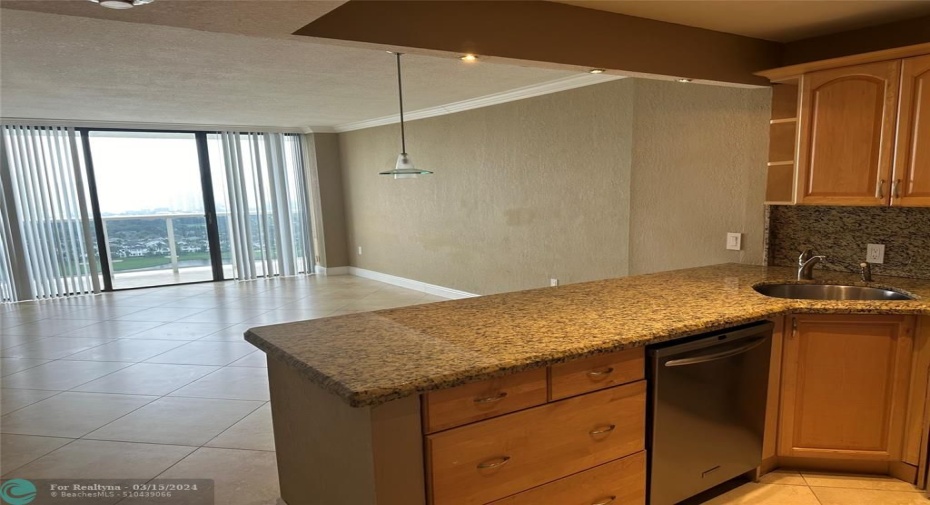 KITCHEN,DINING/LR
